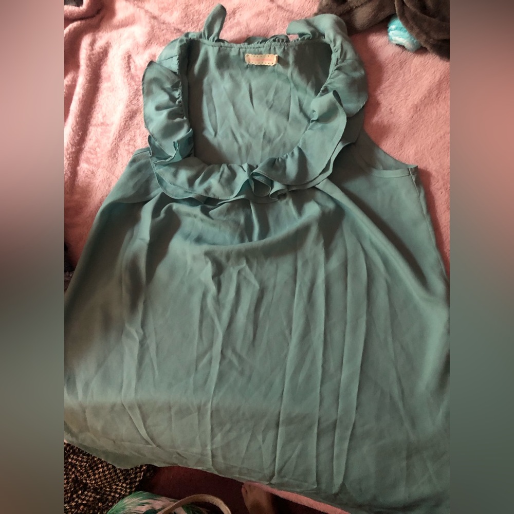 Adorable, new without tags pins and needles ruffle dress MMDRBM BY WIN